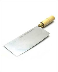 Китайский нож шеф-повара, или нож мясника – азиатская версия европейского шефского ножа.