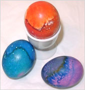 Идеи для пасхальных яиц Marbledeggs