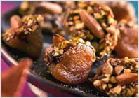 Абрикосы по-турецки - кулинарный рецепт приготовлнения вкуснейшего десерта