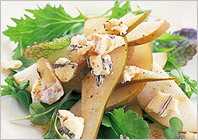 Салат из груш и горгонзолы – рецепт приготовления салата из груш и горгонзолы. Это изысканное блюде не оставит вас равнодушным