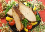 Мясо «Огонёк». Кулинарный новогодний фото рецепт приготовления мяса на ребрышках с аджикой к Новогоднему столу. Фото рецепта