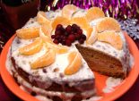 Торт «Метелица». Пошаговый кулинарный рецепт с фотографиями приготовление торта с орехами на новый год.
