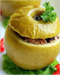 Фаршированные яблоки