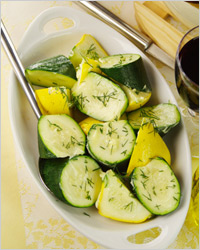 кабачки фаршированные охотничьими колбасками