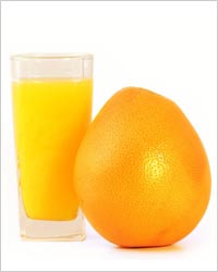 Продукты для похудения – сок