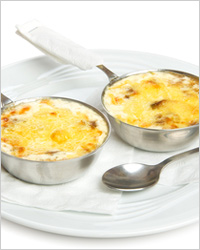  классический жульен с курицей и грибами