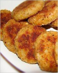 Котлеты из картофеля и мясного фарша