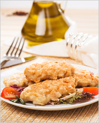 куриные котлеты с овощами