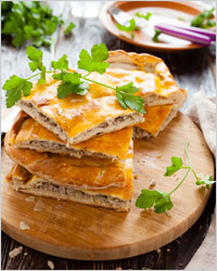 кусочки пирога