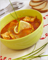 Солянка с рыбными консервами