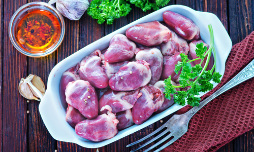 Секрет приготовления куриных сердечек