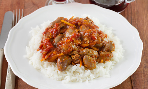 Как приготовить куриные сердечки