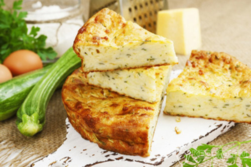 Пирог из кабачков