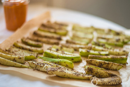 Кабачки, запеченные с сыром