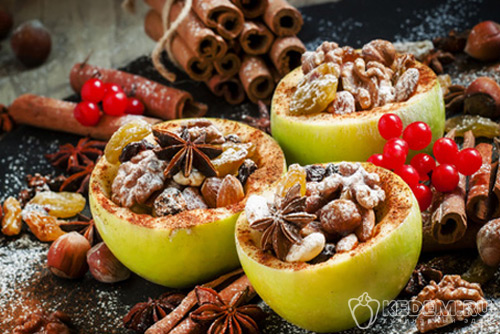 Яблоки запеченные в духовке, вкусные рецепты