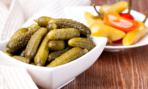 Маринованные огурцы