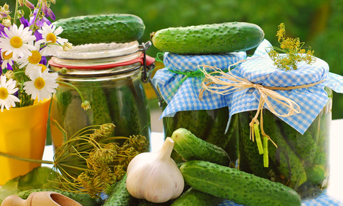 Маринованные огурцы на зиму в банках