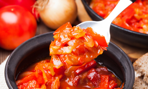 Салаты из моркови и перца на зиму