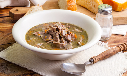 Рецепты с куриными желудками