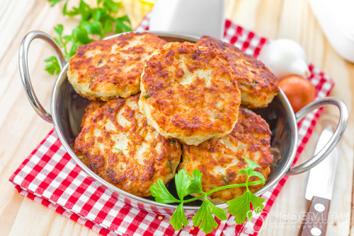 Куриные котлеты