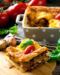 Лазанья с фаршем 