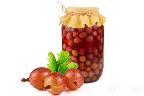 классический компот из крыжовника