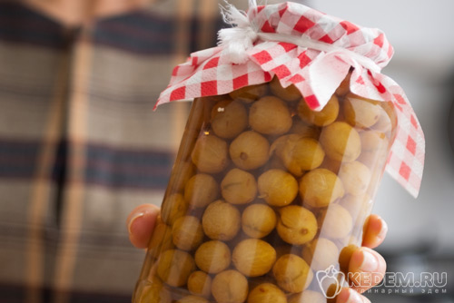 компоты из крыжовника на зиму  
