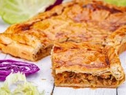 Пирог с капустой в духовке быстро и вкусно