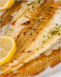 Морской язык в духовке