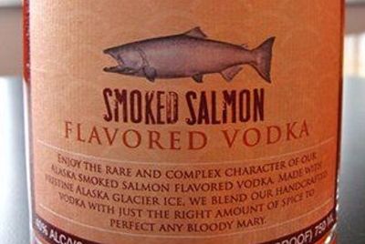 Водка со вкусом лосося