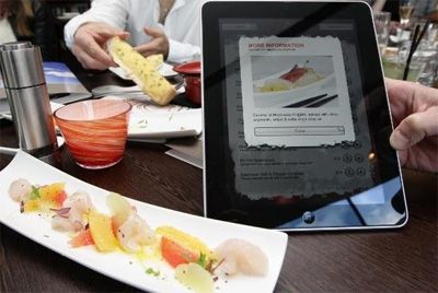 I-Pad вытесняет официантов