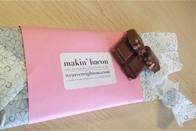 Шоколад со вкусом бекона