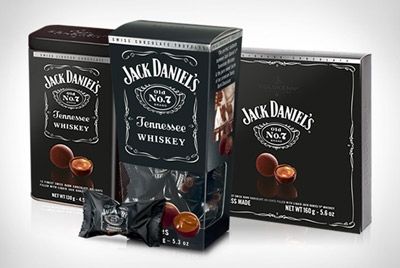 Шоколадные конфеты с виски Jack Daniels