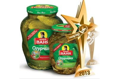 Маринованные огурцы «Дядя Ваня» – «Товар года 2013»
