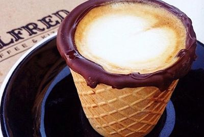Вафельные стаканчики для кофе, которые можно съесть