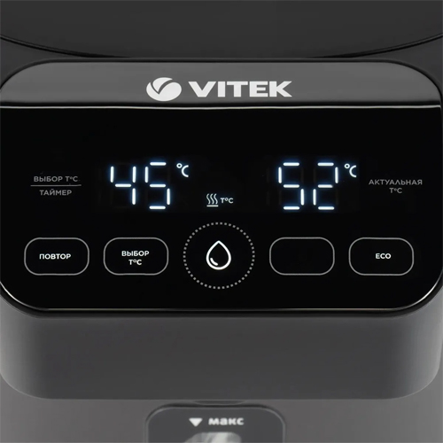 LED-дисплей с индикацией текущей и установленной температуры – термопот VITEK VT-1191