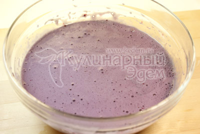 Когда масса увеличиться в 2 раза добавьте кефир
