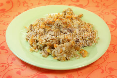 Гречневая каша с мясом