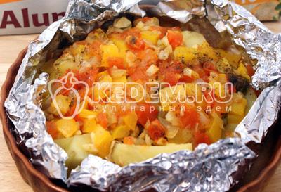 Достать из духовки