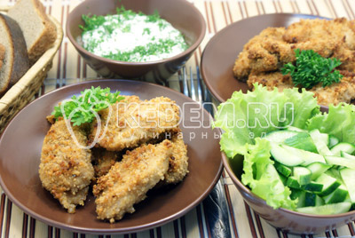 Куриные хрустящие ломтики