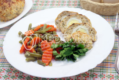 Зразы из куриного фарша