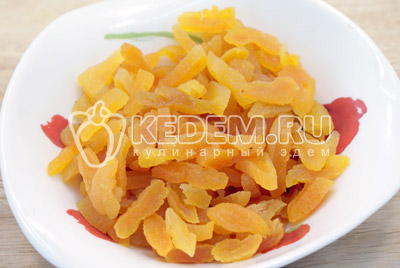 Обсушить и на резать кусочками
