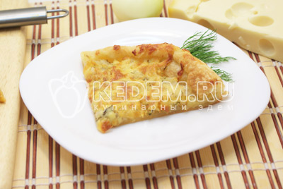 Луковый пирог
