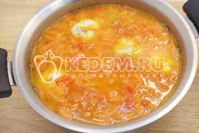  - Куриные тефтели. Фото приготовления куриных тефтелей с овощной подливой