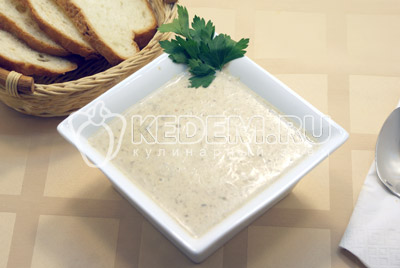 Грибной крем-суп