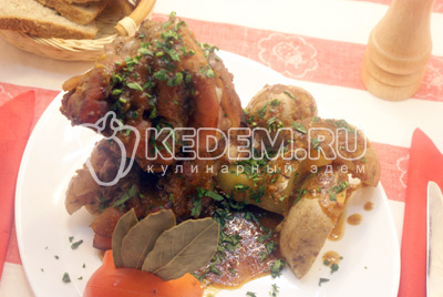 Свиная рулька в духовке