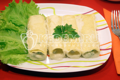 Трубочки с сыром