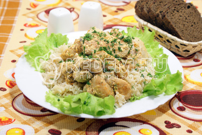Курица в сливочном соусе