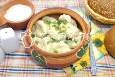 Ленивые вареники с картошкой
