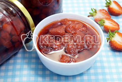 Клубничное варенье на зиму готово
